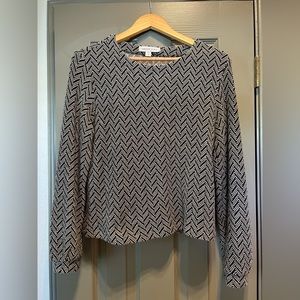 Amour Vert Chevron Lightweight Sweater